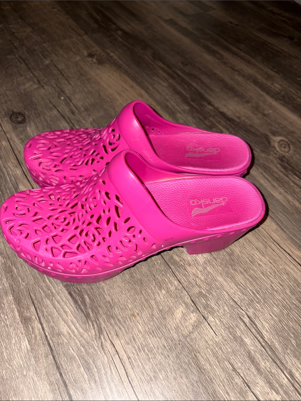 Dansko Pippa Women Molded Clog Shoe, Open Back,Comfortable size 6 - Picture 3 of 6